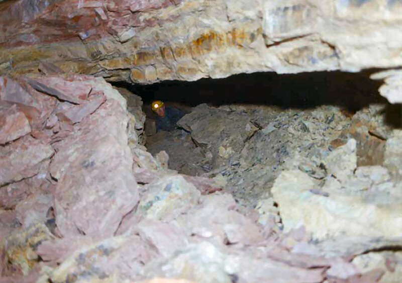 looking out of dig