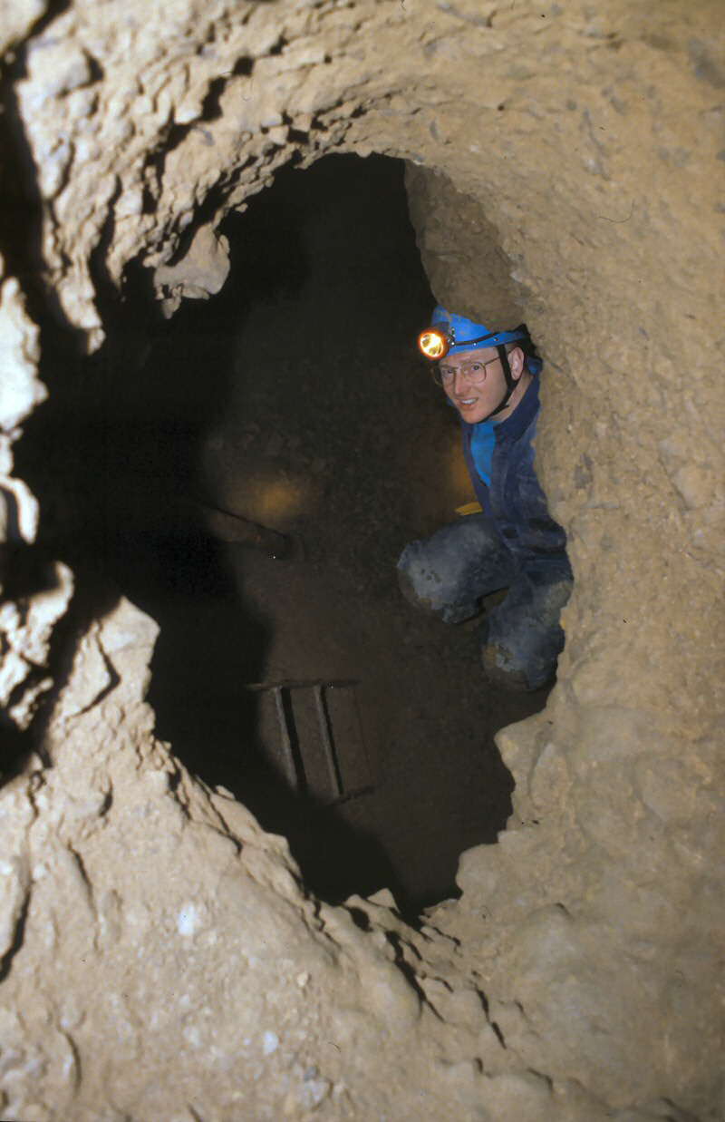 m a r k   l o o k i n g   t h r o u g h   h o l e   i n   f l o o r   